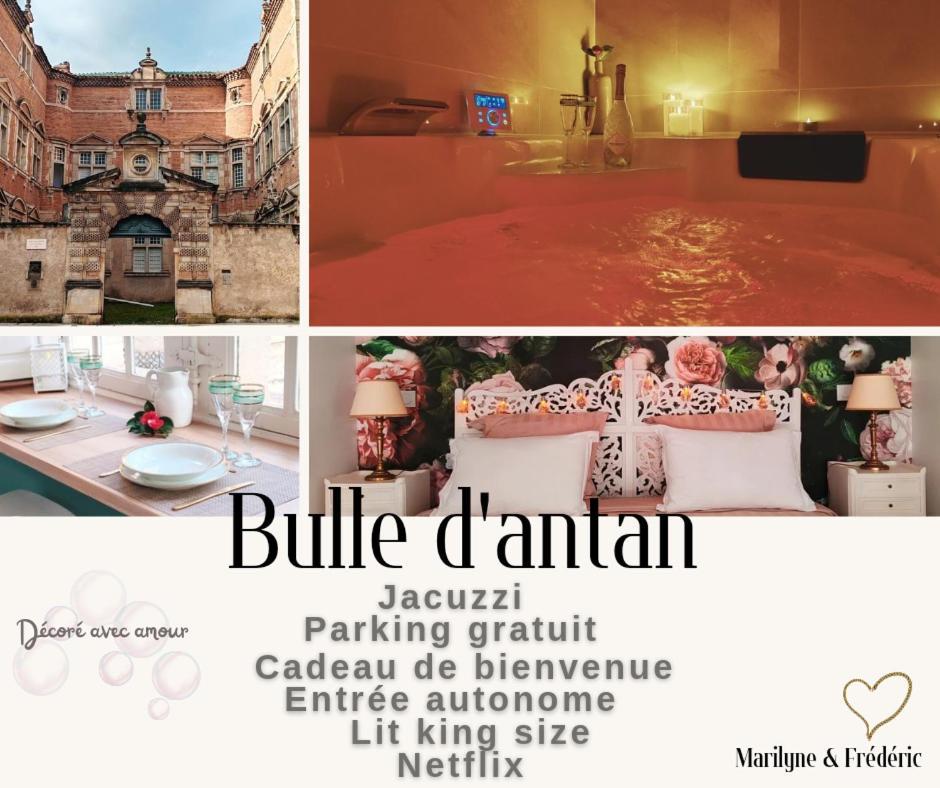 Appartement Bulle D'Antan En Coeur De Ville - Monument Classe Historique - Grand Jaccuzi Castres  Exteriér fotografie